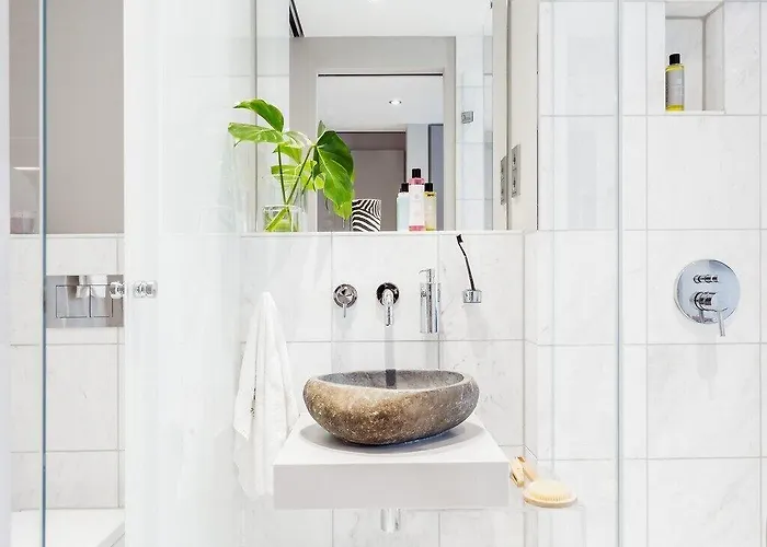 Appartamento Visionapartments Frankfurt - Air Conditioning & Self Check-in Francoforte sul Meno