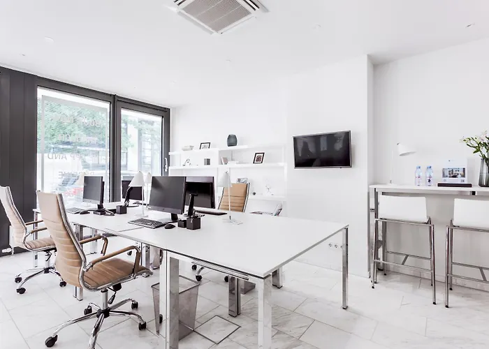 Apartament Visionapartments Frankfurt - Air Conditioning & Self Check-in Frankfurt nad Menem